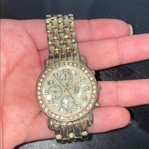 New york and company gold women watch